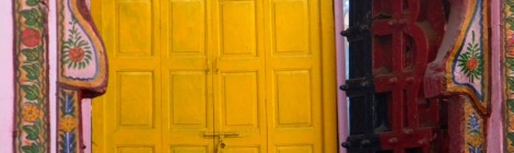Yellow Window in Bundi India