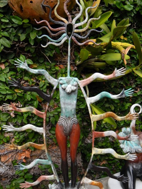 A sculpture seen during Puerto Vallarta's Art Walk