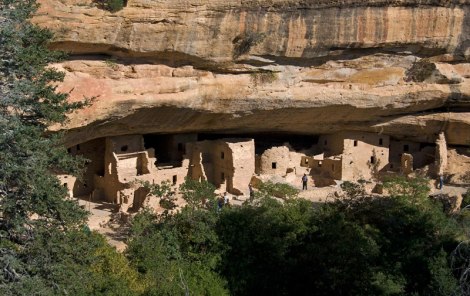 Colorado's Mesa Verde National Park: Spruce House from above